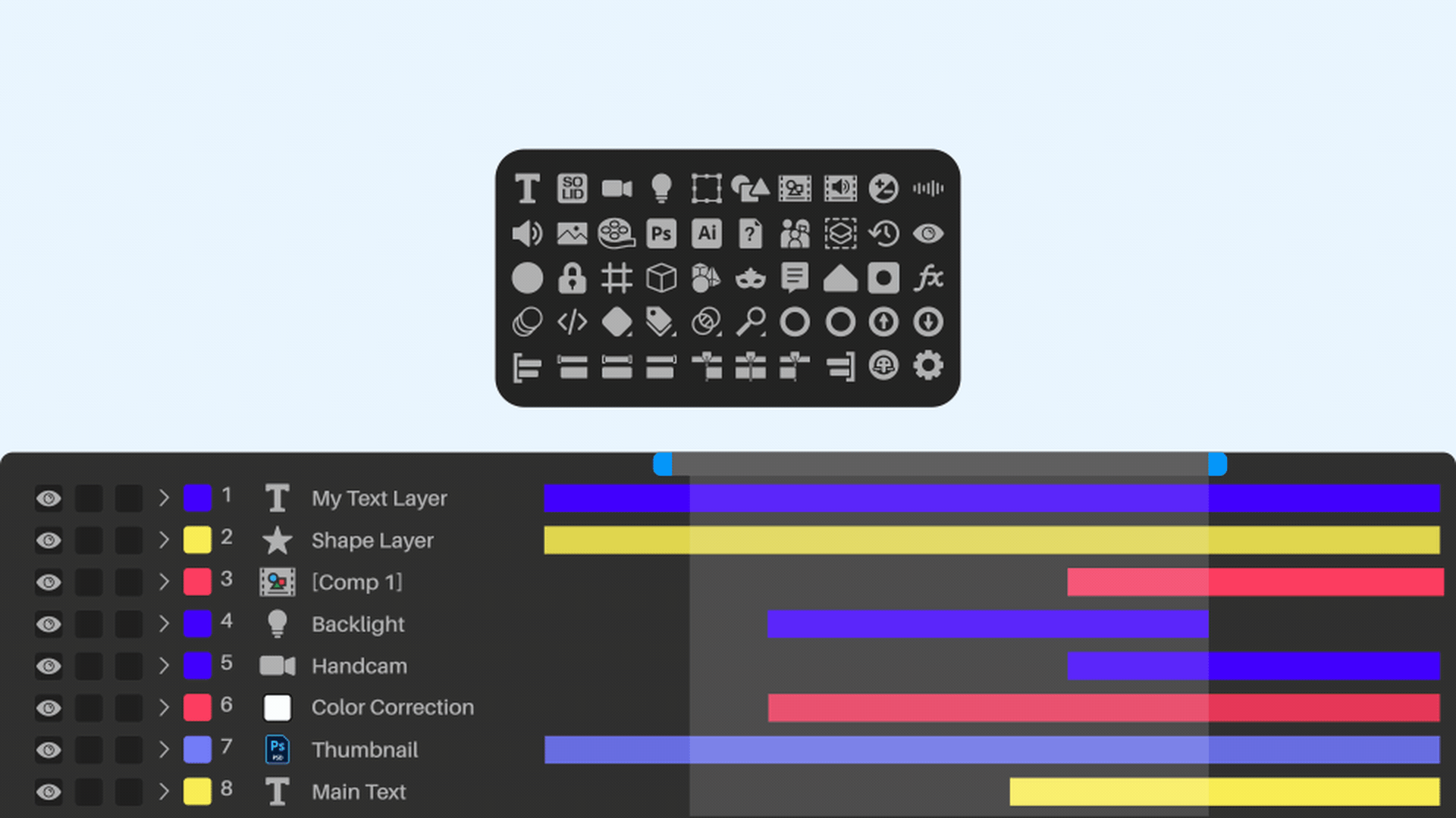 Label Colors Window