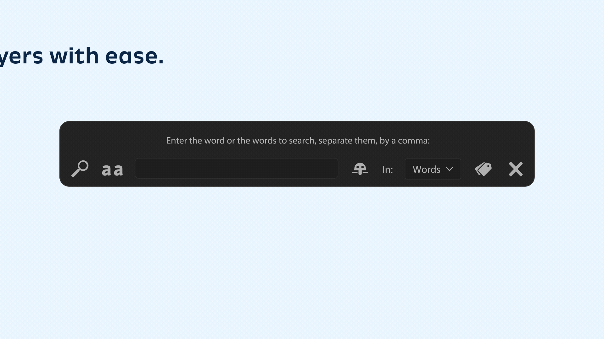 Search Window