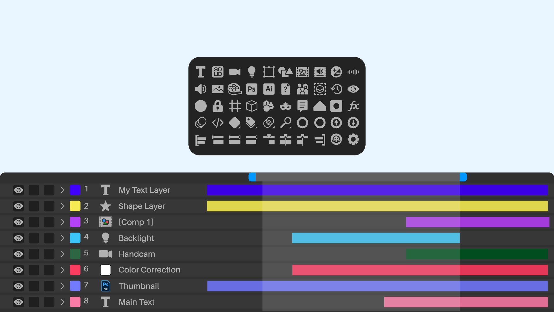 Focus Selected Layers