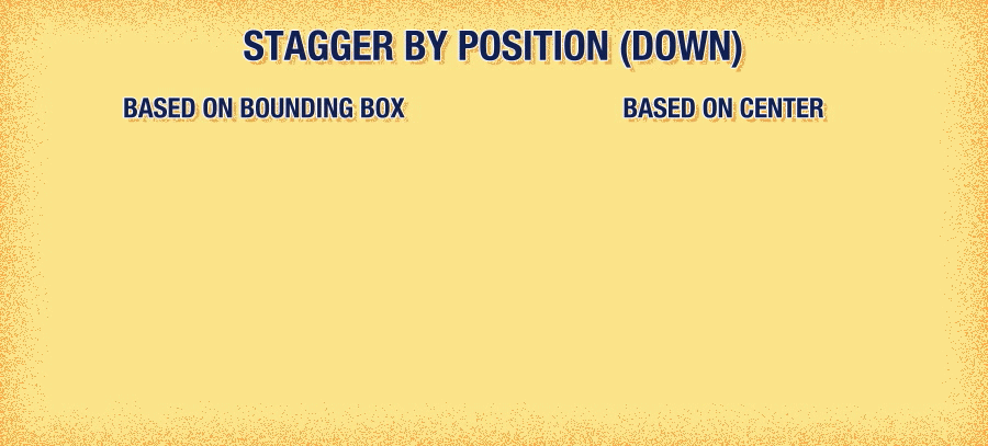 Staircase: Position Bounding box