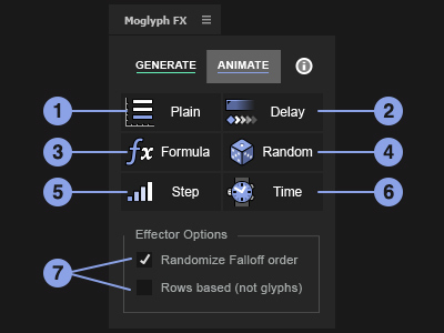 Moglyph FX - UI Animate Tab