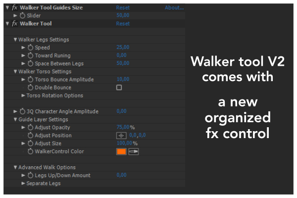 walker tool v2 Fx control