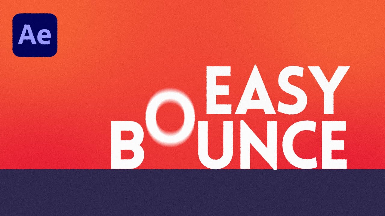 Easy Bounce for After Effects TipTut Overview