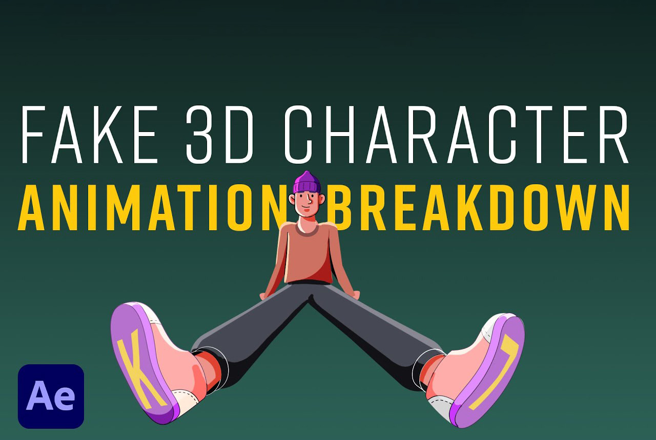 Fake 3D Character Animation in After Effects