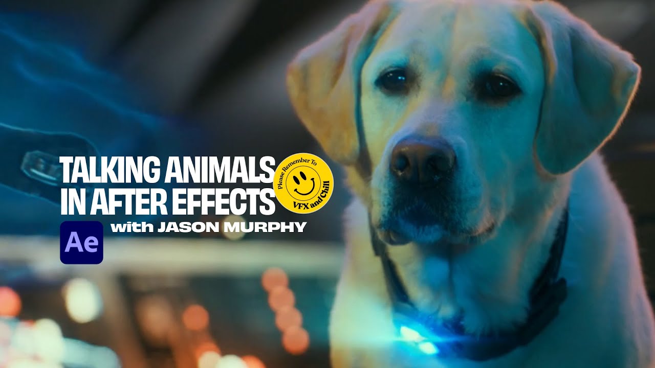 VFX and Chill: Talking Animals in After Effects using Lockdown and Auto LipSync with Jason Murphy