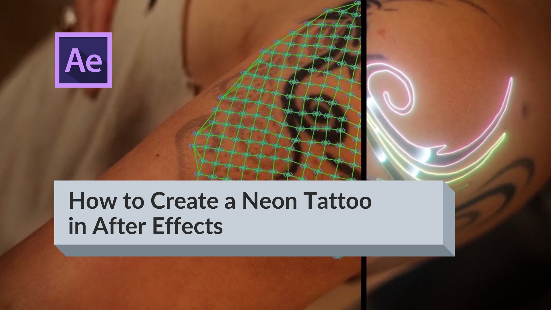 How to Create a Neon Tattoo in After Effects