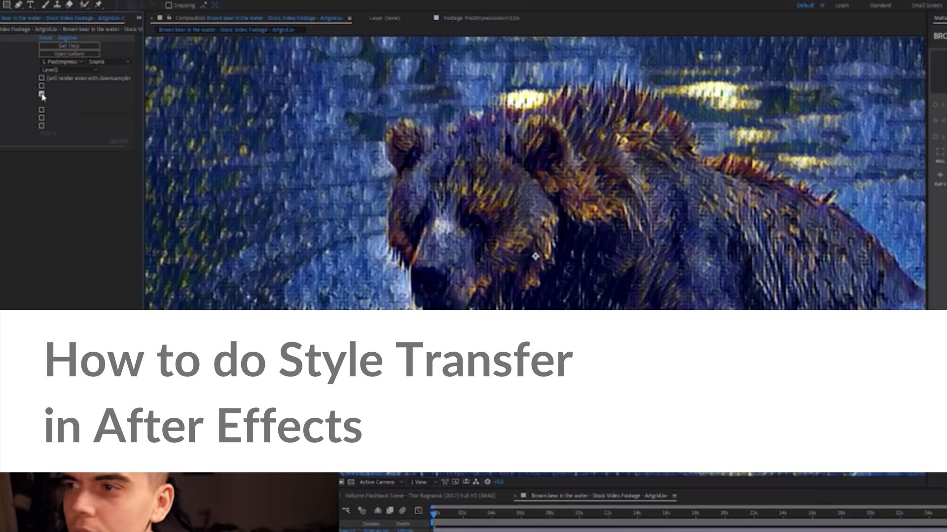 How to do Style Transfer in After Effects