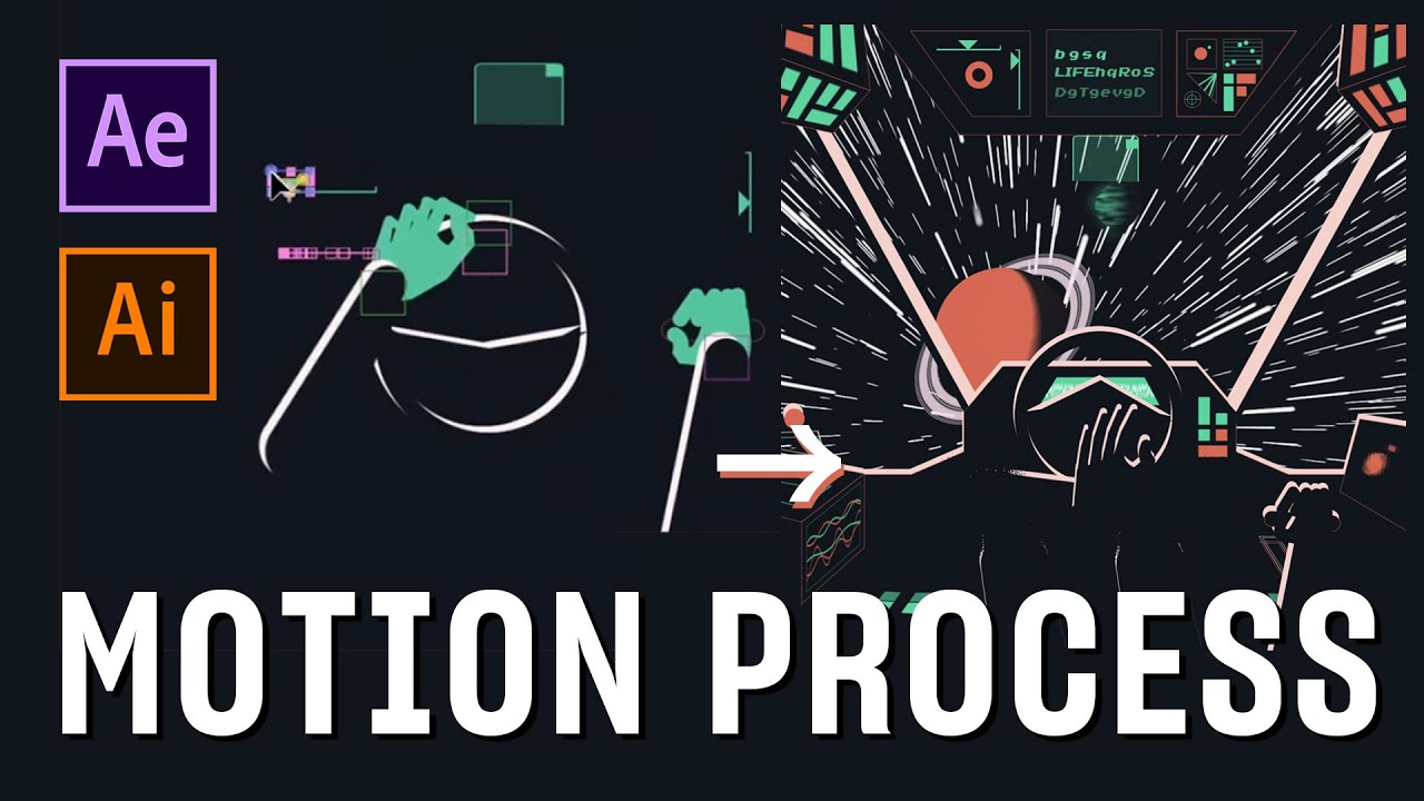 Motion Design Process (Rigging a Spaceship Cockpit)