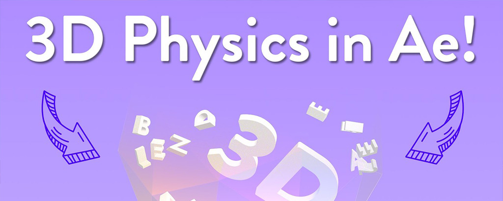 Add 3D Tumbling Physics to Text in After Effects