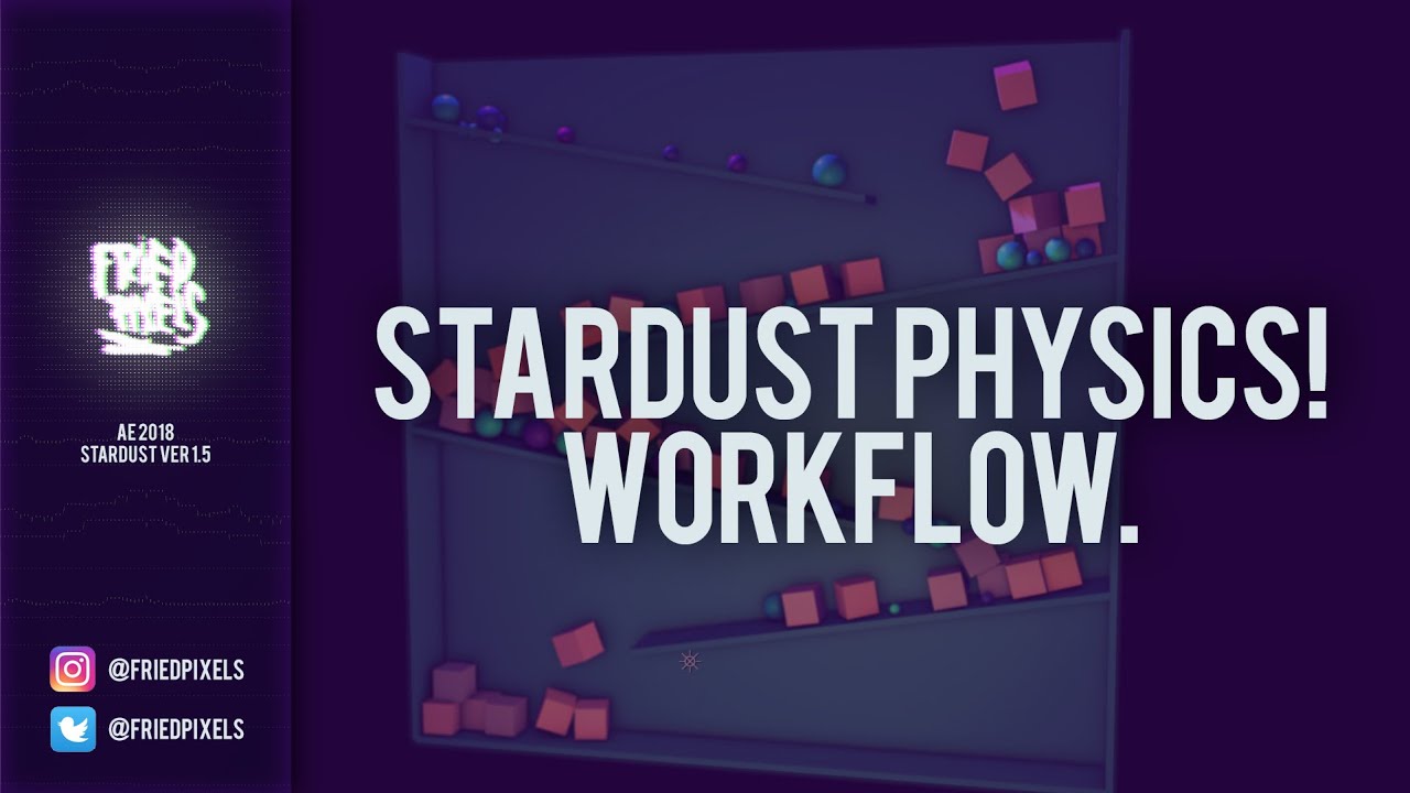 How to Add Physical Simulation to Particles in After Effects