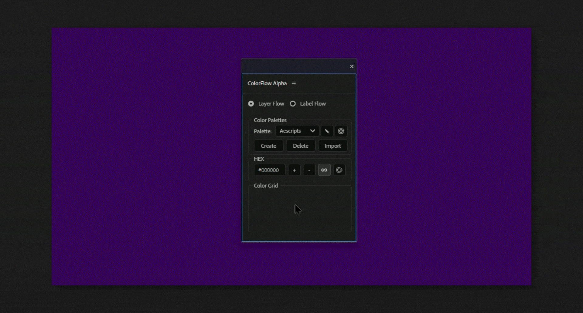 Create, Edit, Import