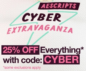 Cyber Extravaganza Sale - Save 25% Off Everything*