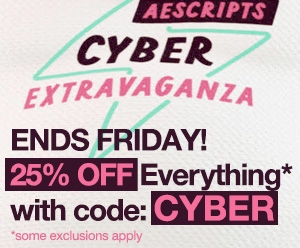 Cyber Extravaganza Sale - Save 25% Off Everything*