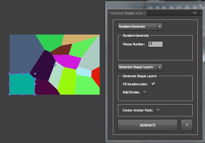 voronoi shatter after effects free download