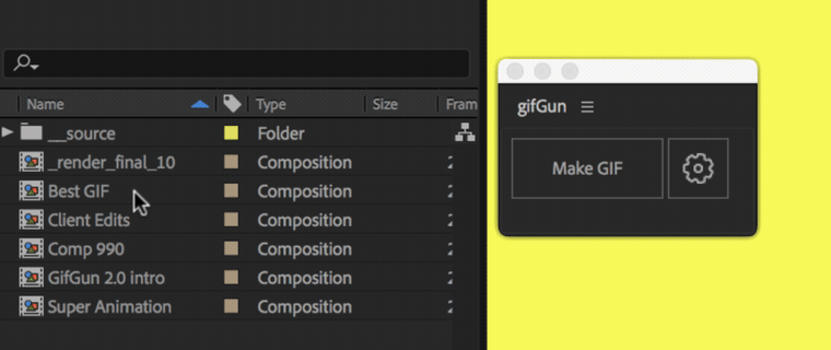 MAKE ANIMATED GIFS WITH TRANSPARENCY FOR TWITCH USING GIFGUN AND AFTER  EFFECTS! 